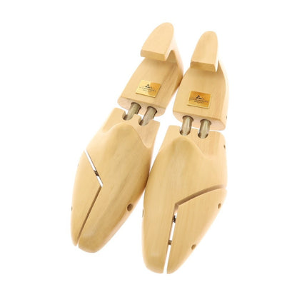 【中古】コルドヌリアングレーズ LA CORDONNERIE ANGLAISE ツインチューブ式 木製 シューツリー シューキーパー ベージュ【サイズ39】【 状態ランクB 】【 メンズ 】