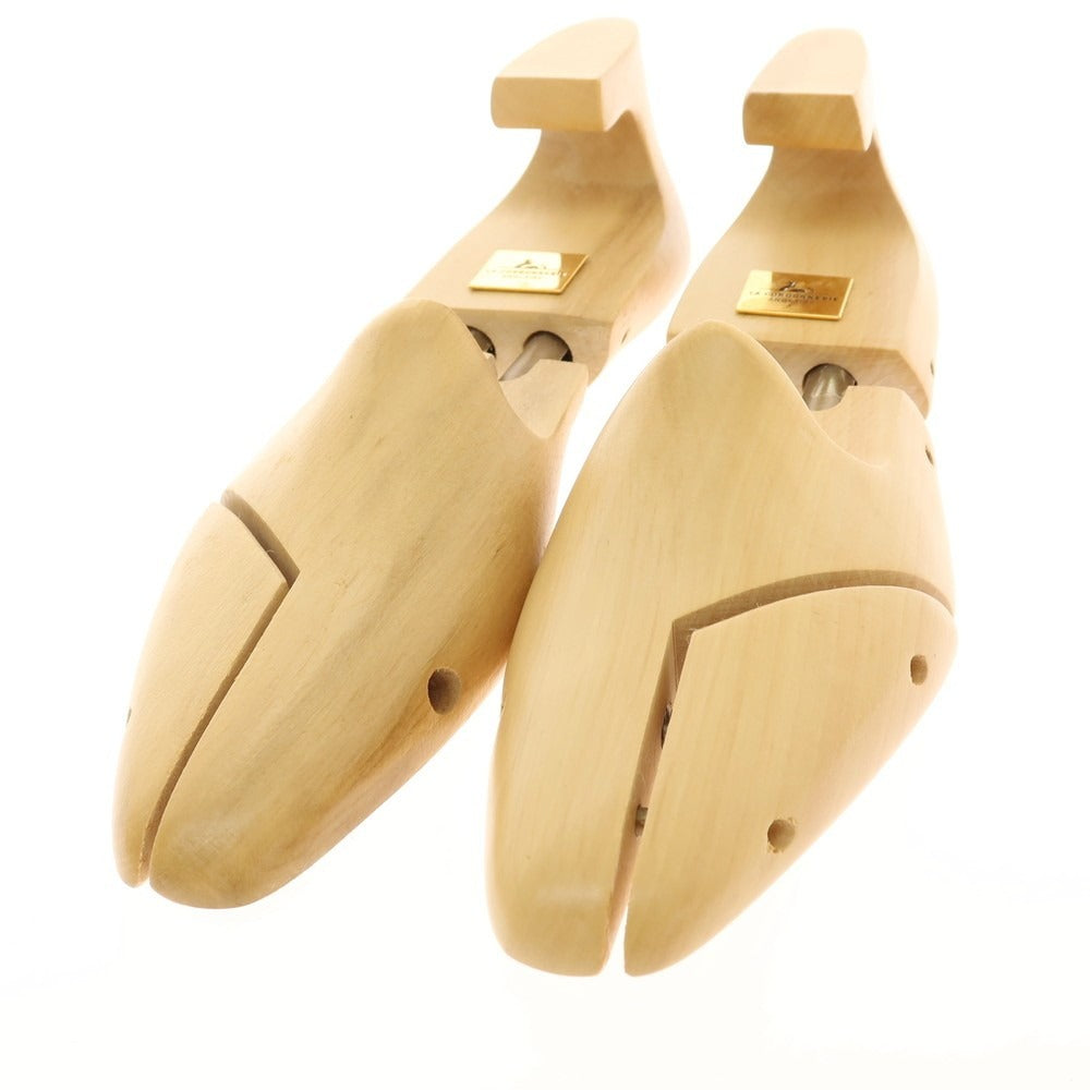 【中古】コルドヌリアングレーズ LA CORDONNERIE ANGLAISE ツインチューブ式 木製 シューツリー シューキーパー ベージュ【サイズ39】【 状態ランクB 】【 メンズ 】