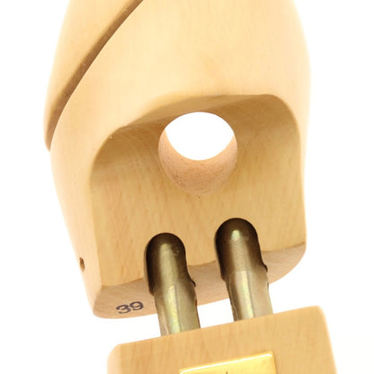 【中古】コルドヌリアングレーズ LA CORDONNERIE ANGLAISE ツインチューブ式 木製 シューツリー シューキーパー ベージュ【サイズ39】【 状態ランクB 】【 メンズ 】