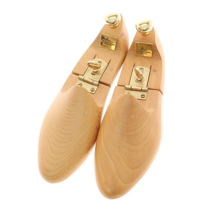 【中古】コルドヌリアングレーズ LA CORDONNERIE ANGLAISE 木製 シューツリー シューキーパー ベージュxゴールド【サイズ39】【 状態ランクB 】【 メンズ 】