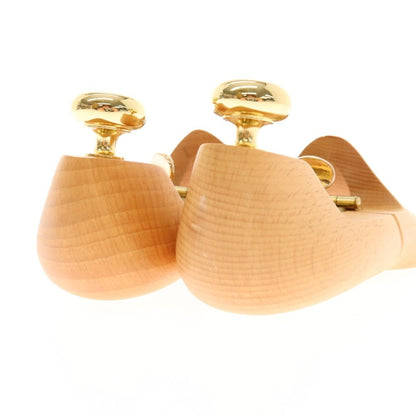 【中古】コルドヌリアングレーズ LA CORDONNERIE ANGLAISE 木製 シューツリー シューキーパー ベージュxゴールド【サイズ39】【 状態ランクB 】【 メンズ 】