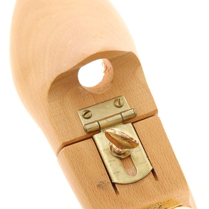 【中古】コルドヌリアングレーズ LA CORDONNERIE ANGLAISE 木製 シューツリー シューキーパー ベージュxゴールド【サイズ39】【 状態ランクB 】【 メンズ 】