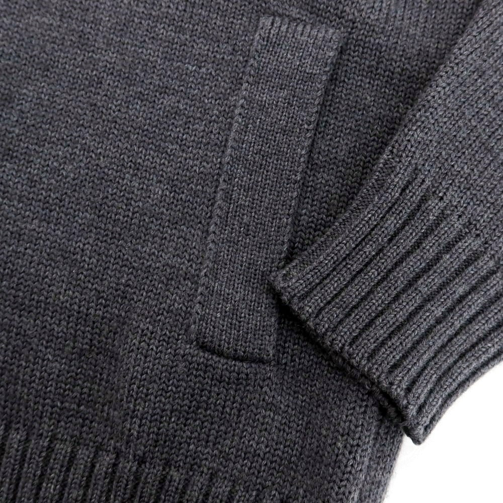 【中古】ザノーネ ZANONE CHIOTO ミドルゲージウール カーディガン グレー【 50 】【 状態ランクB 】【 メンズ 】