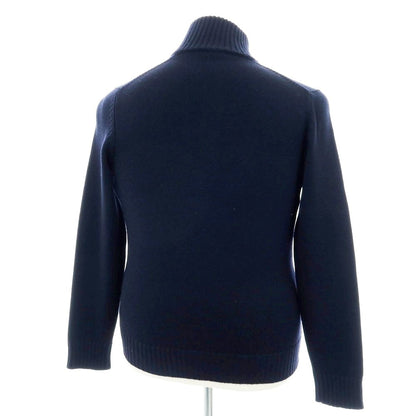 【中古】ザノーネ ZANONE CHIOTO ミドルゲージウール カーディガン ネイビー【 50 】【 状態ランクB 】【 メンズ 】