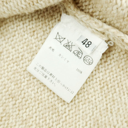 【中古】クルチアーニ CRUCIANI ミドルゲージカシミヤ タートルネックニット ベージュ【 48 】【 状態ランクC 】【 メンズ 】