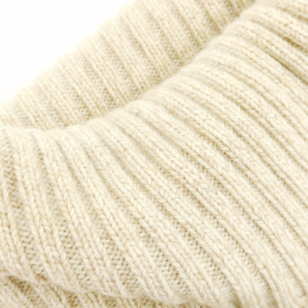 【中古】クルチアーニ CRUCIANI ミドルゲージカシミヤ タートルネックニット ベージュ【 48 】【 状態ランクC 】【 メンズ 】