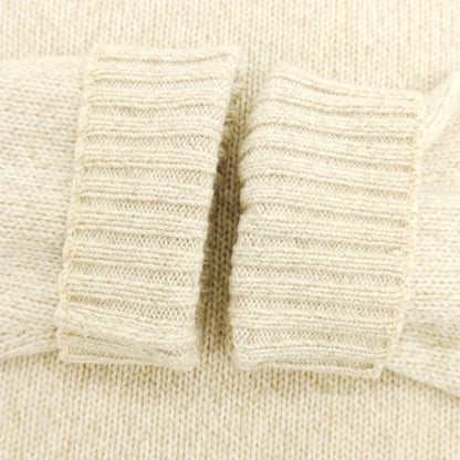 【中古】クルチアーニ CRUCIANI ミドルゲージカシミヤ タートルネックニット ベージュ【 48 】【 状態ランクC 】【 メンズ 】