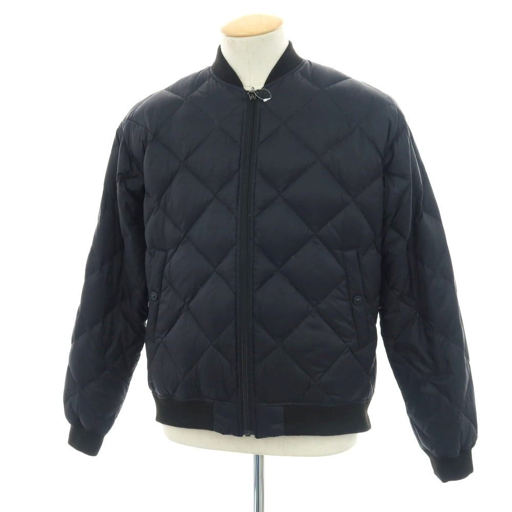 【中古】タイオン TAION GLR別注 リバーシブル パッカブル ナイロン ダウンジャケット ブラック【 S 】【 状態ランクC 】【 メンズ 】