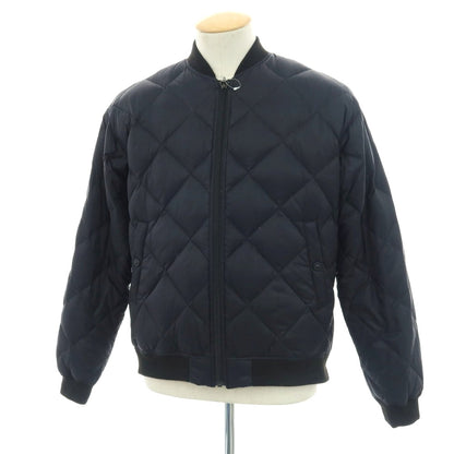 【中古】タイオン TAION GLR別注 リバーシブル パッカブル ナイロン ダウンジャケット ブラック【 S 】【 状態ランクC 】【 メンズ 】