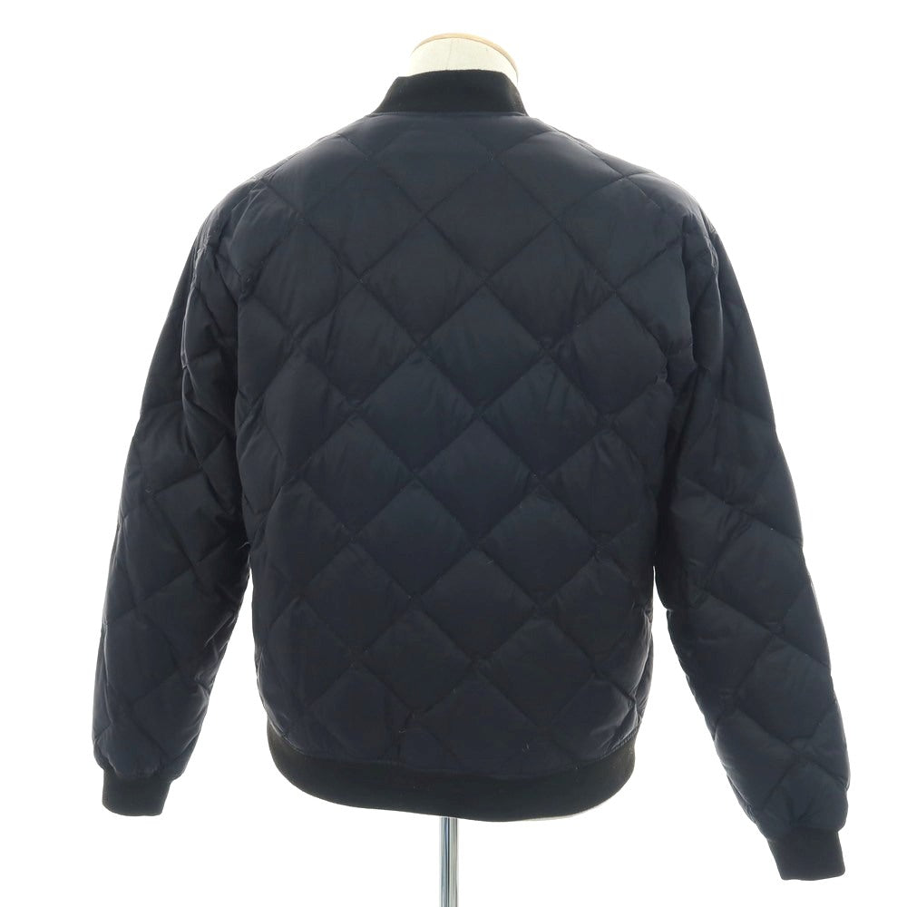 【中古】タイオン TAION GLR別注 リバーシブル パッカブル ナイロン ダウンジャケット ブラック【 S 】【 状態ランクC 】【 メンズ 】