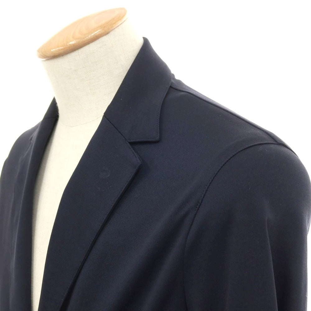 【中古】ユナイテッドアローズ UNITED ARROWS コットンポリエステル ジャージー 2B カジュアルジャケット ネイビー【 S 】【 状態ランクB 】【 メンズ 】[APD]