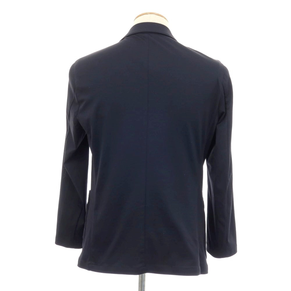 【中古】ユナイテッドアローズ UNITED ARROWS コットンポリエステル ジャージー 2B カジュアルジャケット ネイビー【 S 】【 状態ランクB 】【 メンズ 】[APD]
