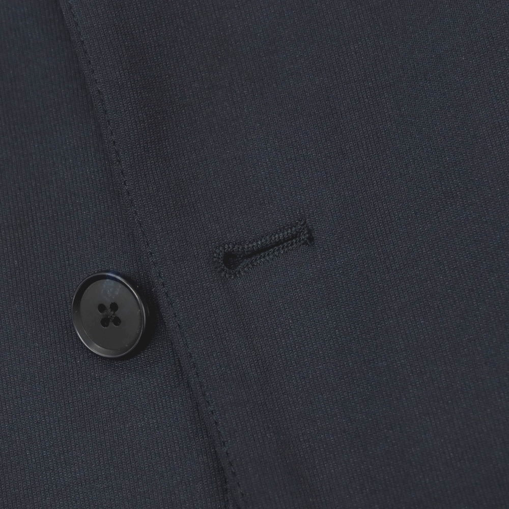 【中古】ユナイテッドアローズ UNITED ARROWS コットンポリエステル ジャージー 2B カジュアルジャケット ネイビー【 S 】【 状態ランクB 】【 メンズ 】[APD]