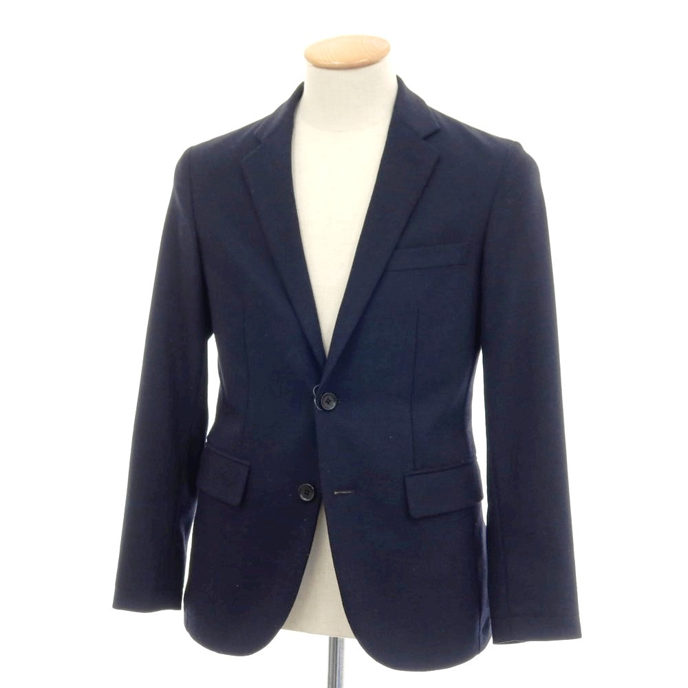 【中古】グリーンレーベルリラクシング green label relaxing ウールポリエステルナイロンアクリル 2B テーラードジャケット ネイビー【サイズXS】【 状態ランクB 】【 メンズ 】[BPD]