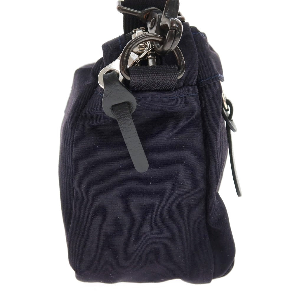【中古】スタンダードサプライ STANDARD SUPPLY コットン ナイロン ショルダーバッグ ネイビー【 状態ランクB 】【 メンズ 】
