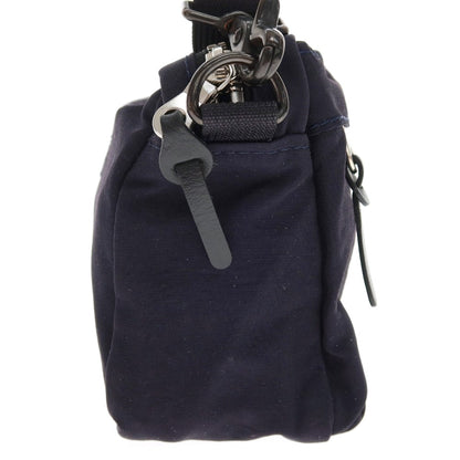 【中古】スタンダードサプライ STANDARD SUPPLY コットン ナイロン ショルダーバッグ ネイビー【 状態ランクB 】【 メンズ 】