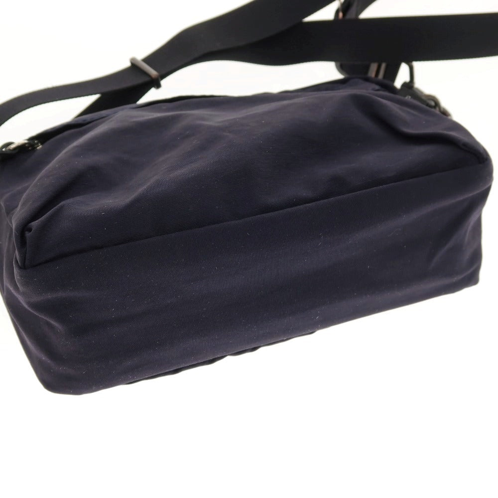 【中古】スタンダードサプライ STANDARD SUPPLY コットン ナイロン ショルダーバッグ ネイビー【 状態ランクB 】【 メンズ 】