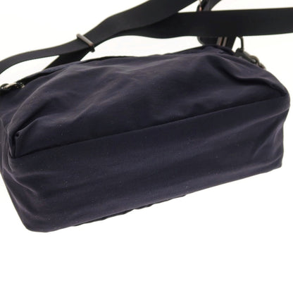 【中古】スタンダードサプライ STANDARD SUPPLY コットン ナイロン ショルダーバッグ ネイビー【 状態ランクB 】【 メンズ 】