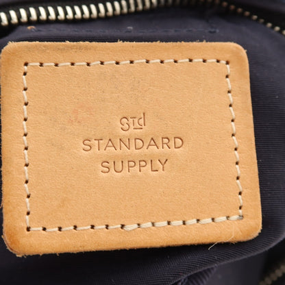 【中古】スタンダードサプライ STANDARD SUPPLY コットン ナイロン ショルダーバッグ ネイビー【 状態ランクB 】【 メンズ 】