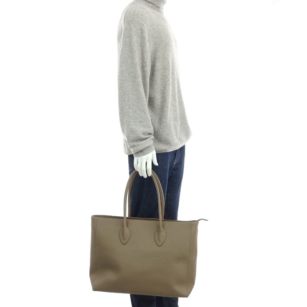 【中古】ユナイテッドアローズ UNITED ARROWS 合成皮革系 トートバッグ トープ【 状態ランクB 】【 メンズ 】