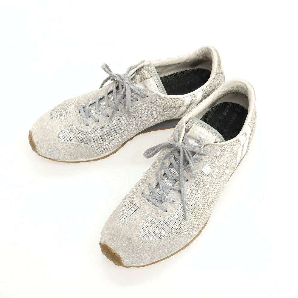【中古】パトリック PATRICK SLV 530134 スニーカー シルバー系【サイズ42】【 状態ランクC 】【 メンズ 】
