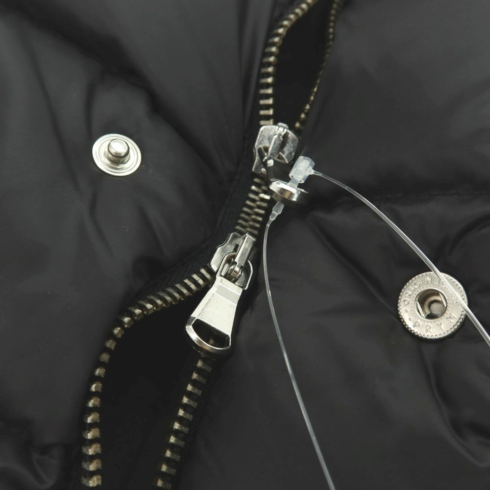 【中古】エンメティ EMMETI ムートン ナイロン ダウンジャケット ブラック【 48 】【 状態ランクB 】【 メンズ 】