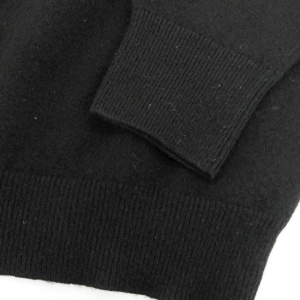 【中古】バトナー BATONER カシミヤフォックス プルオーバーニット ブラック【 サイズ1 】【 状態ランクB 】【 メンズ 】 [APD]