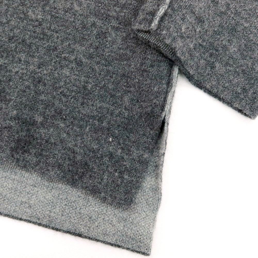 【中古】エストネーション ESTNATION ウールナイロン プルオーバーニット グレー【 L 】【 状態ランクB 】【 メンズ 】