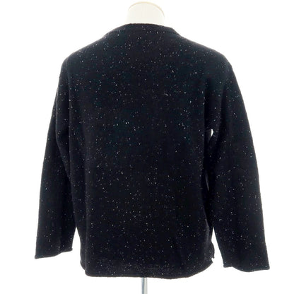 【中古】エストネーション ESTNATION ウールナイロンレーヨン プルオーバーニット ブラック【 M 】【 状態ランクB 】【 メンズ 】