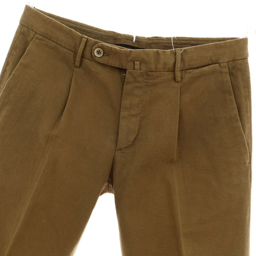 【中古】ジーティーアー G.T.A ストレッチコットン カジュアルスラックスパンツ ライトブラウン系【サイズ46】【 状態ランクC 】【 メンズ 】