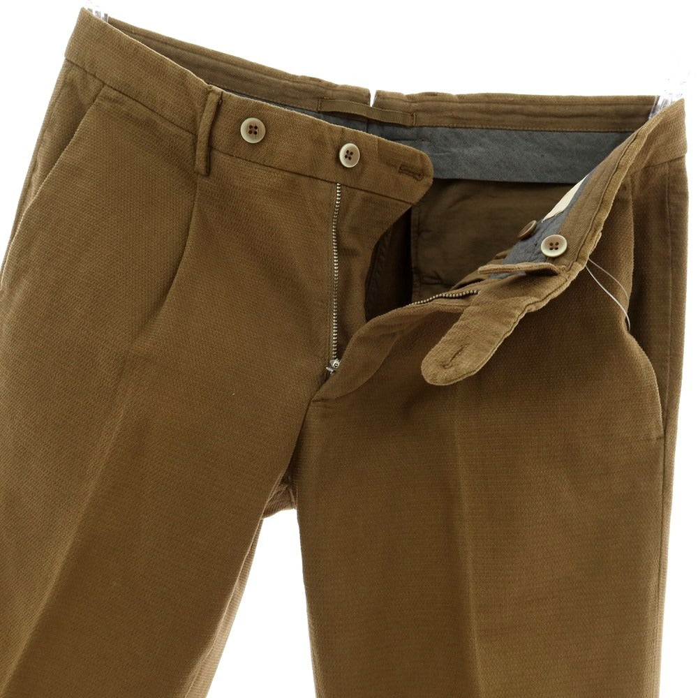 【中古】ジーティーアー G.T.A ストレッチコットン カジュアルスラックスパンツ ライトブラウン系【サイズ46】【 状態ランクC 】【 メンズ 】