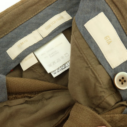 【中古】ジーティーアー G.T.A ストレッチコットン カジュアルスラックスパンツ ライトブラウン系【サイズ46】【 状態ランクC 】【 メンズ 】