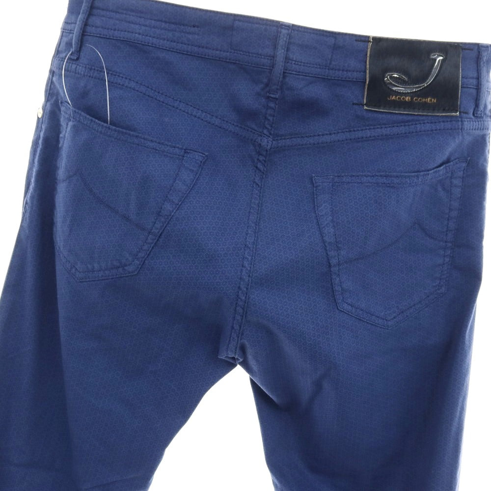 【中古】ヤコブコーエン JACOB COHEN J622 ストレッチ コットン 5ポケットパンツ ダークブルー【サイズ31】【 状態ランクB 】【 メンズ 】