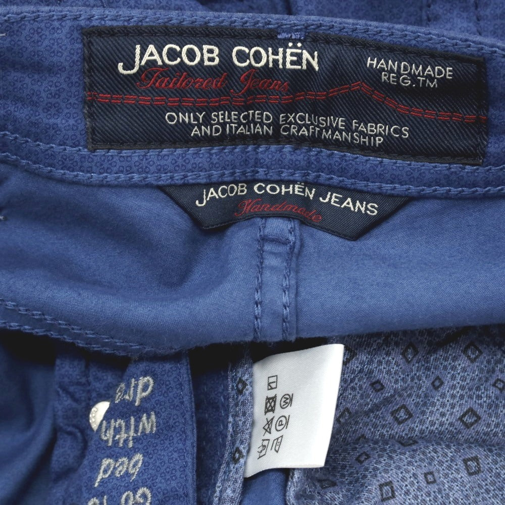 【中古】ヤコブコーエン JACOB COHEN J622 ストレッチ コットン 5ポケットパンツ ダークブルー【サイズ31】【 状態ランクB 】【 メンズ 】