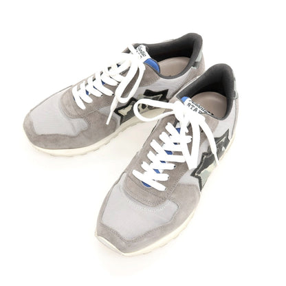 【中古】アトランティックスターズ Atlantic STARS スエード ナイロン スニーカー グレー【サイズ42】【 状態ランクB 】【 メンズ 】