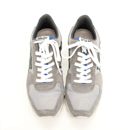 【中古】アトランティックスターズ Atlantic STARS スエード ナイロン スニーカー グレー【サイズ42】【 状態ランクB 】【 メンズ 】