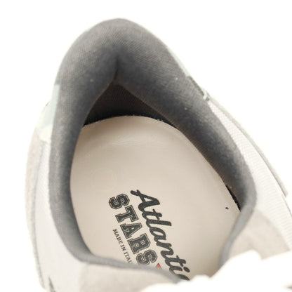 【中古】アトランティックスターズ Atlantic STARS スエード ナイロン スニーカー グレー【サイズ42】【 状態ランクB 】【 メンズ 】