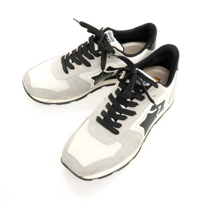 【中古】アトランティックスターズ Atlantic STARS スエード ナイロン スニーカー ライトグレー【サイズ42】【 状態ランクB 】【 メンズ 】