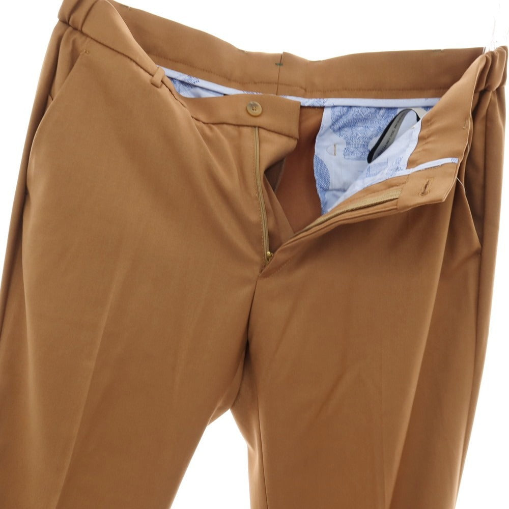 【中古】ベルウィッチ BERWICH MORELLO elax gt1547x ストレッチ ポリエステルレーヨン イージースラックスパンツ ブラウン【サイズ50】【 状態ランクA 】【 メンズ 】