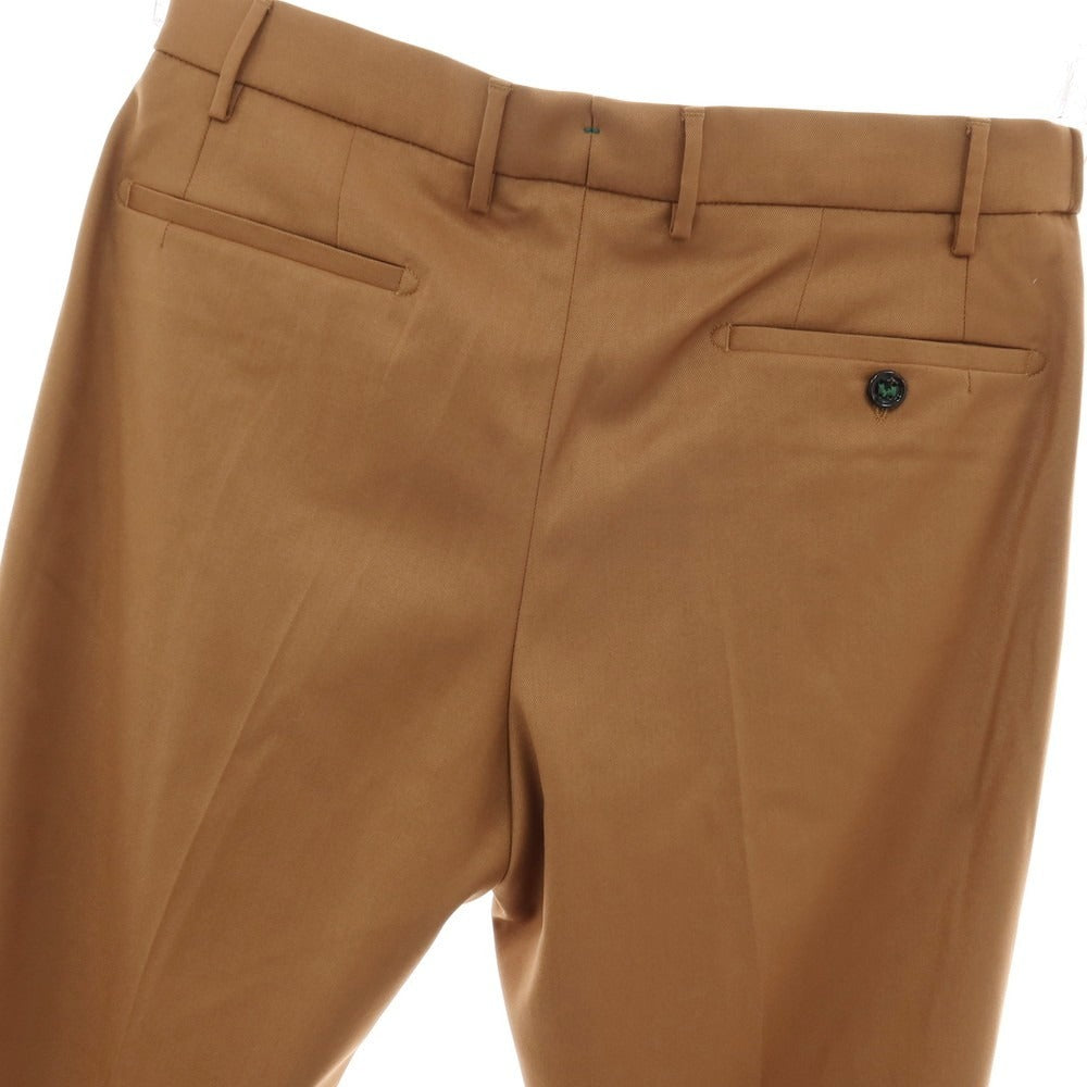 【中古】ベルウィッチ BERWICH MORELLO elax gt1547x ストレッチ ポリエステルレーヨン イージースラックスパンツ ブラウン【サイズ50】【 状態ランクA 】【 メンズ 】