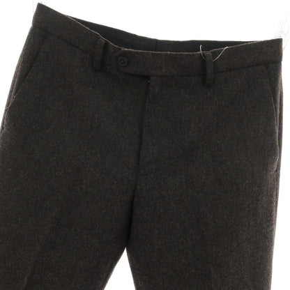 【中古】ア デイ イン ザ ライフ ユナイテッドアローズ a day in the life united arrows ウールポリエステル ドレススラックスパンツ ダークグレイッシュダークブラウン【サイズM】【 状態ランクB 】【 メンズ 】