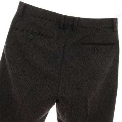 【中古】ア デイ イン ザ ライフ ユナイテッドアローズ a day in the life united arrows ウールポリエステル ドレススラックスパンツ ダークグレイッシュダークブラウン【サイズM】【 状態ランクB 】【 メンズ 】