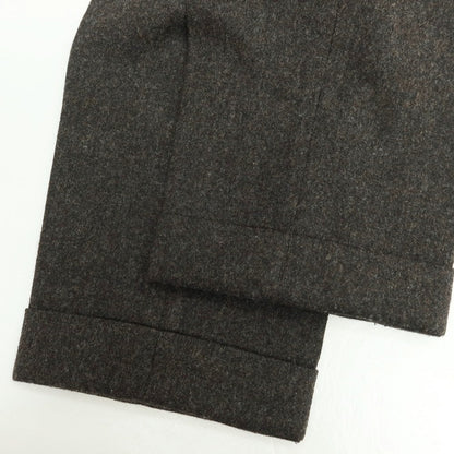 【中古】ア デイ イン ザ ライフ ユナイテッドアローズ a day in the life united arrows ウールポリエステル ドレススラックスパンツ ダークグレイッシュダークブラウン【サイズM】【 状態ランクB 】【 メンズ 】