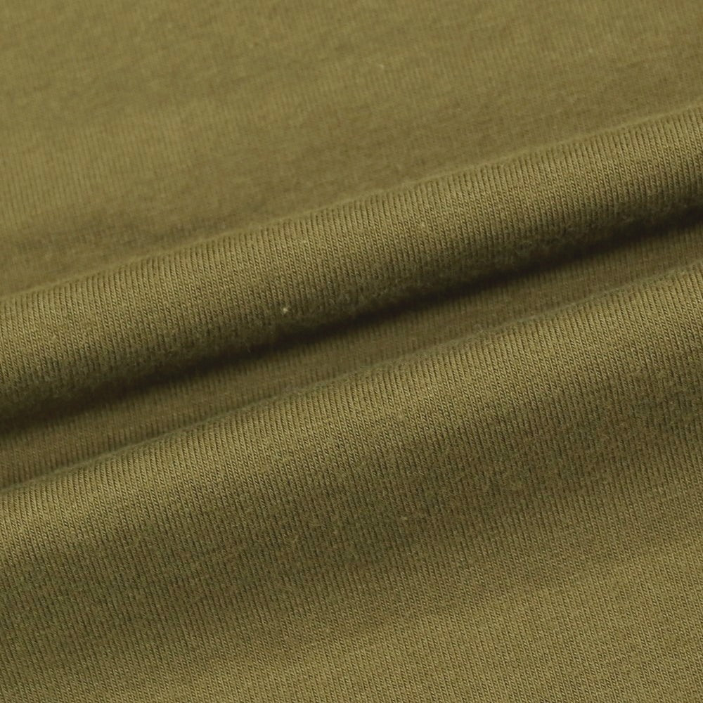 【中古】モンクレール MONCLER コットンポリウレタン クルーネック 半袖Ｔシャツ オリーブ【サイズS】【 状態ランクB 】【 メンズ 】