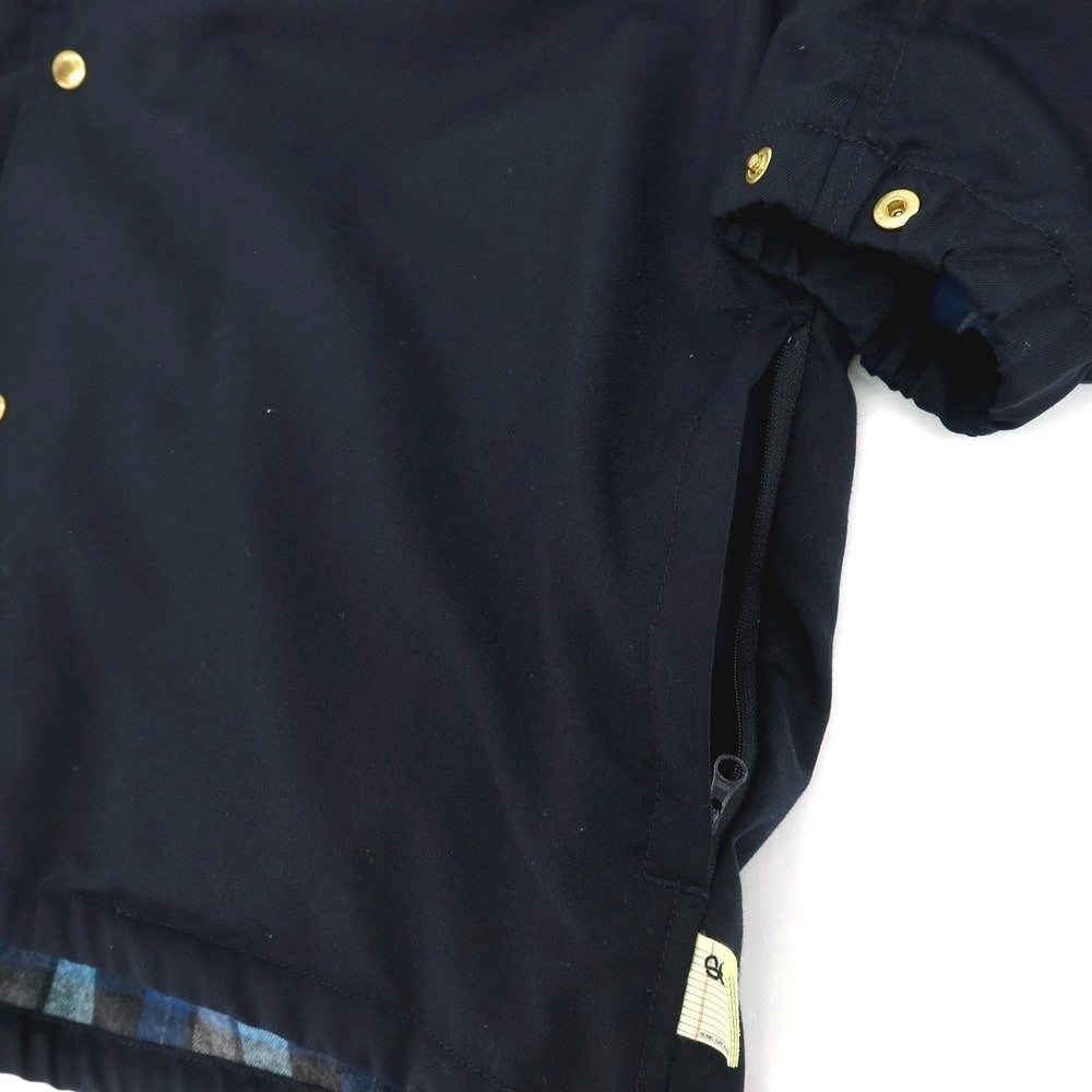 【中古】エスエスズィー SSZ × BEAMS PLUS ウールポリエステルナイロン コーチジャケット ネイビー【 M 】【 状態ランクB 】【 メンズ 】