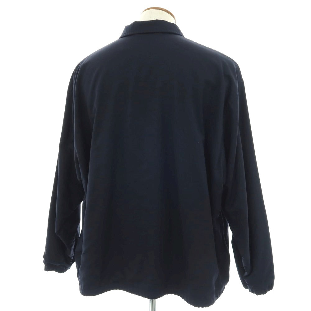 【中古】エスエスズィー SSZ × BEAMS PLUS ウールポリエステルナイロン コーチジャケット ネイビー【 M 】【 状態ランクB 】【 メンズ 】