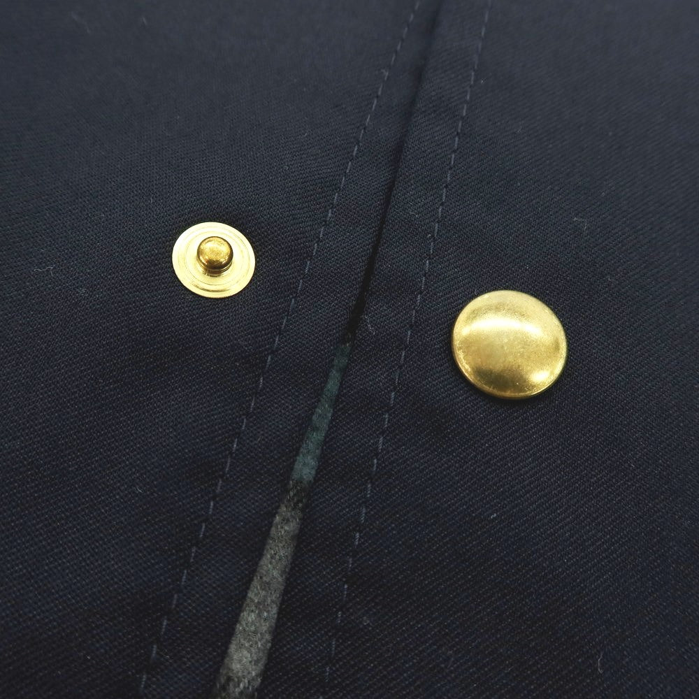 【中古】エスエスズィー SSZ × BEAMS PLUS ウールポリエステルナイロン コーチジャケット ネイビー【 M 】【 状態ランクB 】【 メンズ 】