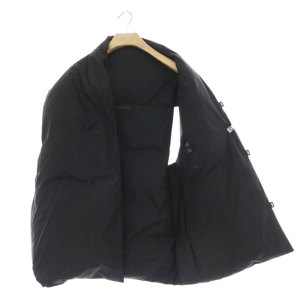 【中古】テアトラ TEATORA ROOMKEY VEST ナイロン ダウンベスト ブラック【 サイズ3 】【 状態ランクB 】【 メンズ 】 [APD]