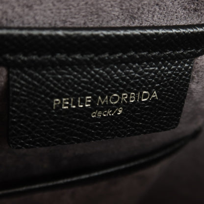 【新品】ペッレモルビダ PELLE MORBIDA PMO-9B204 deck/9 牛革 トートバッグ ブラック【 状態ランクN 】【 メンズ 】