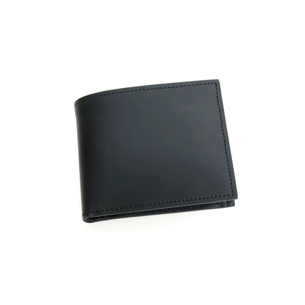 【中古】ボルドリーニ セレリア BOLDRINI SELLERIA 銀座和光別注 レザー 二つ折り財布 ブラック【 状態ランクA 】【 メンズ 】